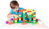 Strictly Briks Mega Block Baseplate, 15 in x 10.5 in, Dark Green, Durable Brick Toy Baseplate