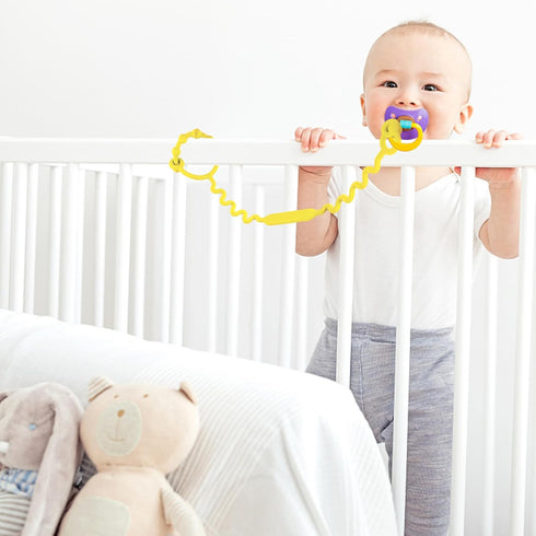 Toy Straps for Baby, 3 Pack Silicone Toy Straps for Stroller, Toy Safety Straps for Teether Toy, Pacifier, Sippy Cup Straps, Adjustable Toy Holder for Stroller, High Chair - BPA Free
