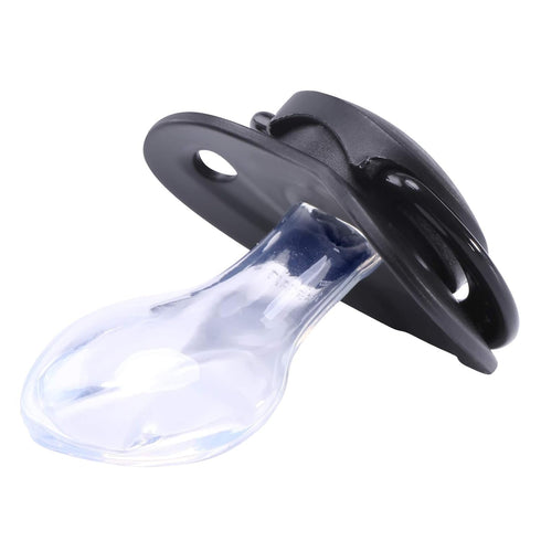 Littleforbig Adult Sized Pacifier, Smallshield, Black