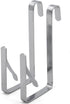 HOMELUX THEORY Over The Door Organizer Hook, 2pc Heavy Duty Metal Hook for Storage in Bedroom, Living Room, Bathroom