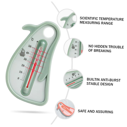 Cartoon Bath Thermometer for Kids - Safe & Accurate Temperature Measurement