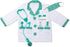Set (8-Pc) 3+ Melissa & Doug Doctor Costume, Pretend Play Dress Up Stethoscope, Coat & Accessories, Role Play Toys