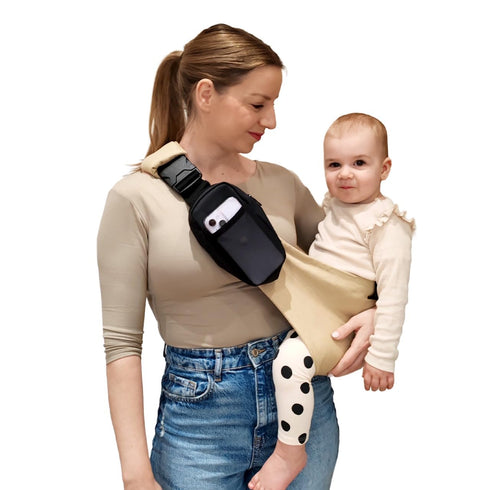 LizaBloom Baby Sling Carrier, Toddler Carrier 1544 lbs with Adjustable Padded Shoulder Straps,