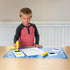 Set 6, Colorations Flexible, Plastic Mats, of Reusable, Sturdy, Durable, Washable, Multi-use, Art, Crafts, Painting