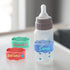 Personalized Baby Bottle Labels,Customizable Silicone Water Bottle Name Bands for Nursery,Reusable Customized Baby's