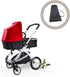 Stroller Storage Bag for Umbrella Stroller, Compact Travel Luggage Bag, Oxford Cloth Baby Car Seat Bag for Airplane