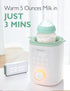 Momcozy Baby Bottle Warmer for Breast Milk Formula Food, Fullest Nutrients Preserved, Fast Heat, Night Light