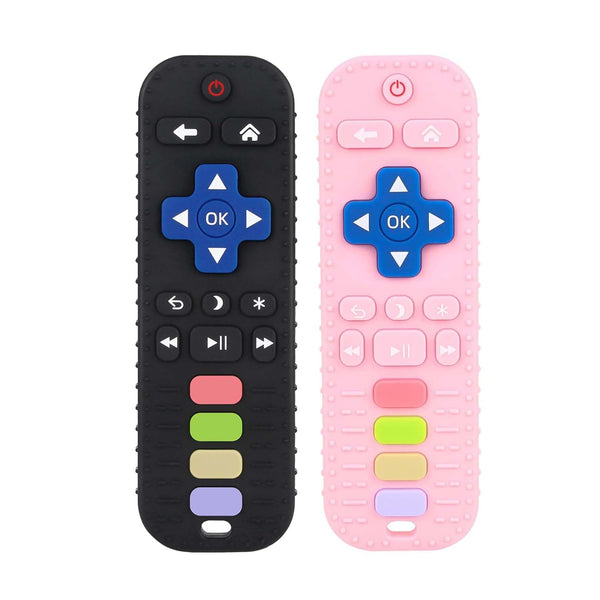Chuya Baby Teether TV Remote Control Shape Teething Toys for Babies 3
