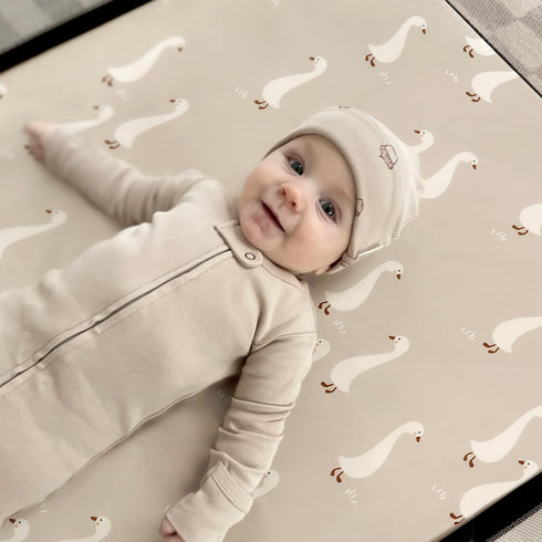 Pack Set 3 Pack, Pack Stretchy Ultra Soft Jersey Knit Fitted and Play Sheets Portable/Mini Crib Sheets for Boys