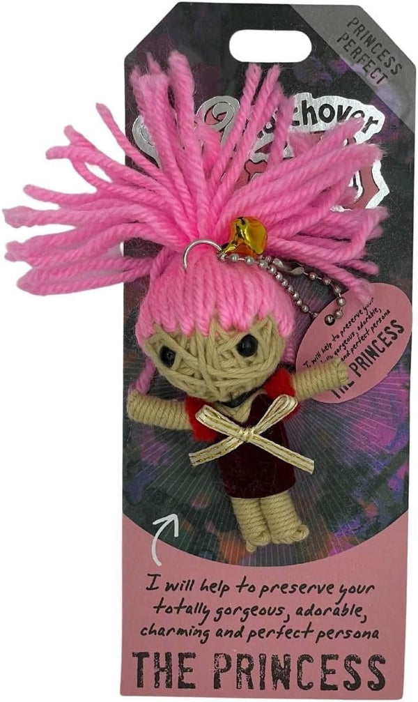 Watchover Voodoo 3-Inch The Princess Keychain - Handcrafted Gift for Good Luck and Positivity