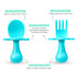 Grabease Baby & Toddler Utensils - BPA-Free & Phthalate-Free Cutlery Set - Spoons & Forks for Baby & Toddler