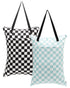 ALVA ALVABABY 2 Pack Large Wet Dry Bag Waterproof Hanging Cloth Diaper