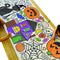 Tiny Expressions Halloween Coloring Tablecloth for Kids, 30" x 72" Giant Coloring Poster for Halloween Activities