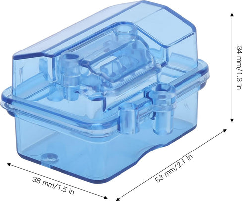 Alomejor 2 Sets Waterproof Receiving Box for RC Car Boat, RC Receiver Protector
