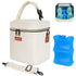 Mancro Breastmilk Cooler Bag for Travel, Fits 4 Baby Bottles Up to