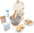 Wooden Mixer Set by New Classic Toys - Pretend Play Toy for Kids Cooking Simulation, Educational Toy for Preschool Age