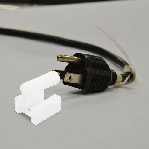 Angoily 100Pcs Plug Outlet Cover, 3 Prong Proof Electrical Safety Caps for Home - 0.79 * 0.98 * 0.59 inches
