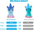 Anboor 4.9 Inches Squishies - Unicorn Galaxy Kawaii Soft Slow Rising Scented Animal Squishies for Kids Stress Relief
