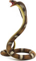 Gemini&Genius King Cobra Figurine Toy, Safari Animal Toys, Fake Snake Action Figures, Scary Snake Toy, 6.5 Inches