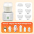 Maypott 3 4 Baby Bottle Warmer, Portable Minutes Fast Milk Warmer for Travel with Selectable Temperature & Burn
