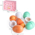 Sets WHOHOLL Wooden Easter Play Eggs Toy, Play Food for Kids Kitchen, Sturdy Wood Eggs with Magnetic Separable Yolk
