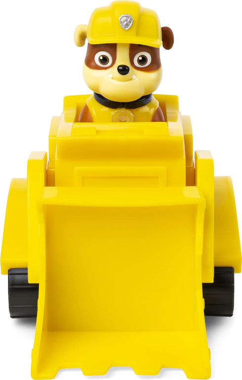 Paw Patrol Rubble’s Bulldozer Vehicle with Collectible Figure - For Kids Aged 3 and Up
