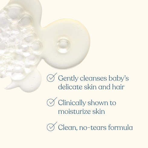 Pack 2, Pipette Vanilla + Ylang Ylang Wash and Lotion Duo, of Clean, Includes Baby Body Wash and Lotion for Newborns