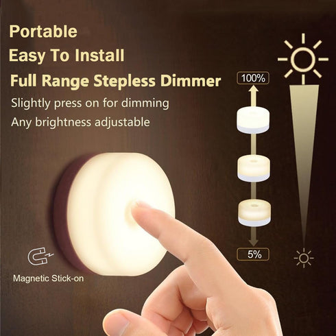 Adult,Dimmable Caring,1Pack S SELDORAUK Nursery Night Light for Baby,Portable LED Touch Night Lamp for Kids & Tap