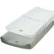 BlueSnail Ultra Soft Minky Dot Changing Pad Cover 2 Pack (Gray+White, 2