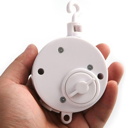 You are My Sunshine Baby Music Box, Rotary Mobile Crib Bed Bell Toy, Windup Musical Gift with Rotating Hook for Babies