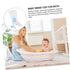 HANABASS Portable Baby Bathing Basin for Newborns Foldable Infant Bath Seat Easy-to-Clean Rinse Cup for Bathing