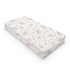 Boho Pink Floral Baby Changing Pad Cover, Soft Breathable Nursery Bedding Cradle & Bassinet Sheets 32''x16'' Vintage