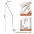 24 Inch OESSUF Baby Crib Mobile Arm, Wood Hanger, White Cloud Design, Nursery Mobile Holder for Cot Bed (White)