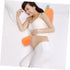 Comfortable Carrot-Shaped Pillow for Lumbar Support - Ideal for Pregnant Women