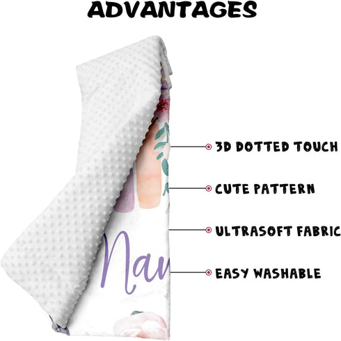 Set Custom Nursery Crib Bedding - Personalized Nursery Decor Baby Blanket Fitted Crib Sheet Changing Pad Cover Baby