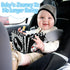 Black and White High Contrast Soft Book for Babies 0-12 Months - Early Education Infant Tummy Time Sensory Toys