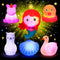 Bath Toys for Toddlers 1-3, No Hole Cute Light Up Bathtub Toys