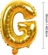 Friendsgiving Balloon Banner Decoration, Gold Foil Letter, 16 Inches Tall Thanksgiving Centerpiece, Fall Decor