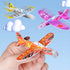 50 Pcs Foam Gliders Planes Toys - Paper Airplane Party Favors, Outdoor Flying Toys, Bulk for Classroom Prizes