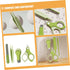 Trimmer Set Nail Kit with Nail Clippers and for Newborns Grooming Portable Travel Healthcare in Green