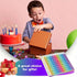 MEIBK 9x9 Rainbow Multiplication Table Game Learning Board, Educational mathSTEM Sensory Math Toy, Classroom