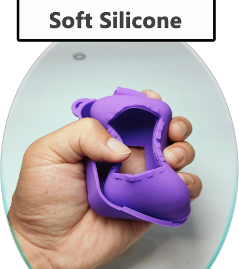 JCHPINE Hard Carrying Case and Silicone Cover for Bitzee Interactive Toy, Accessories Case, Purple Case Only