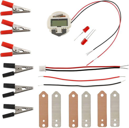 E-outstanding Fruit Battery Science Experiment Kit - DIY Potato Alarm Clock for Primary Science