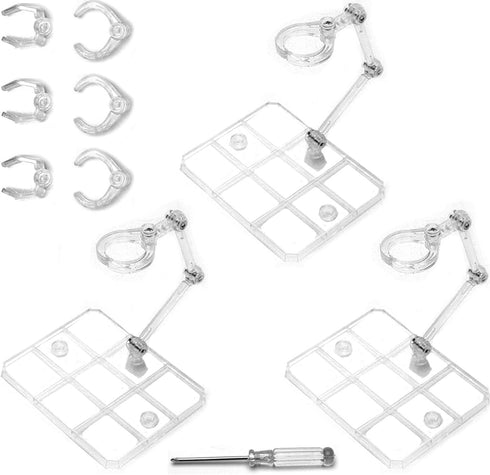 Yocoolfun 3 Pack Action Figure Stand for 3.75" and 6" Figures - Each