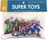 8 Liberty Imports PCS Medieval Knight Figures - Toy Soldiers Free-Standing Figurines with Realistic Details, Medieval