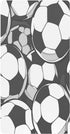 Bseiialft White Black Soccer Balls Crib Sheets for Boys Girls Soft and Breathable