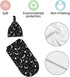 Halloween Baby Stuff Swaddle Blanket Hat Set, Soft Bat Moon Newborn Sleeping Sack Receiving Blanket Shower Gift
