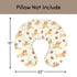 Wicbfdfv Cute Dogs American Football Nursing Pillow Cover Stretchy Removable for Baby Girls Boys Puppy Dog Baseball