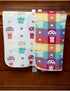 2 Layer Blanket, Muslin Cotton Jacquard Bed Blanket, Lightweight Super Soft and Warm, Crib Blanket