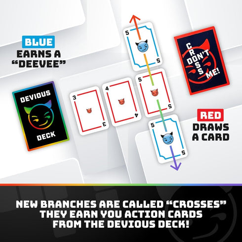 8+ 1015 25 Dont Cross Me! Fast, Easy-to-Learn Family Card Game for Ages | Laugh, Block & Outsmart Each Other in Minute